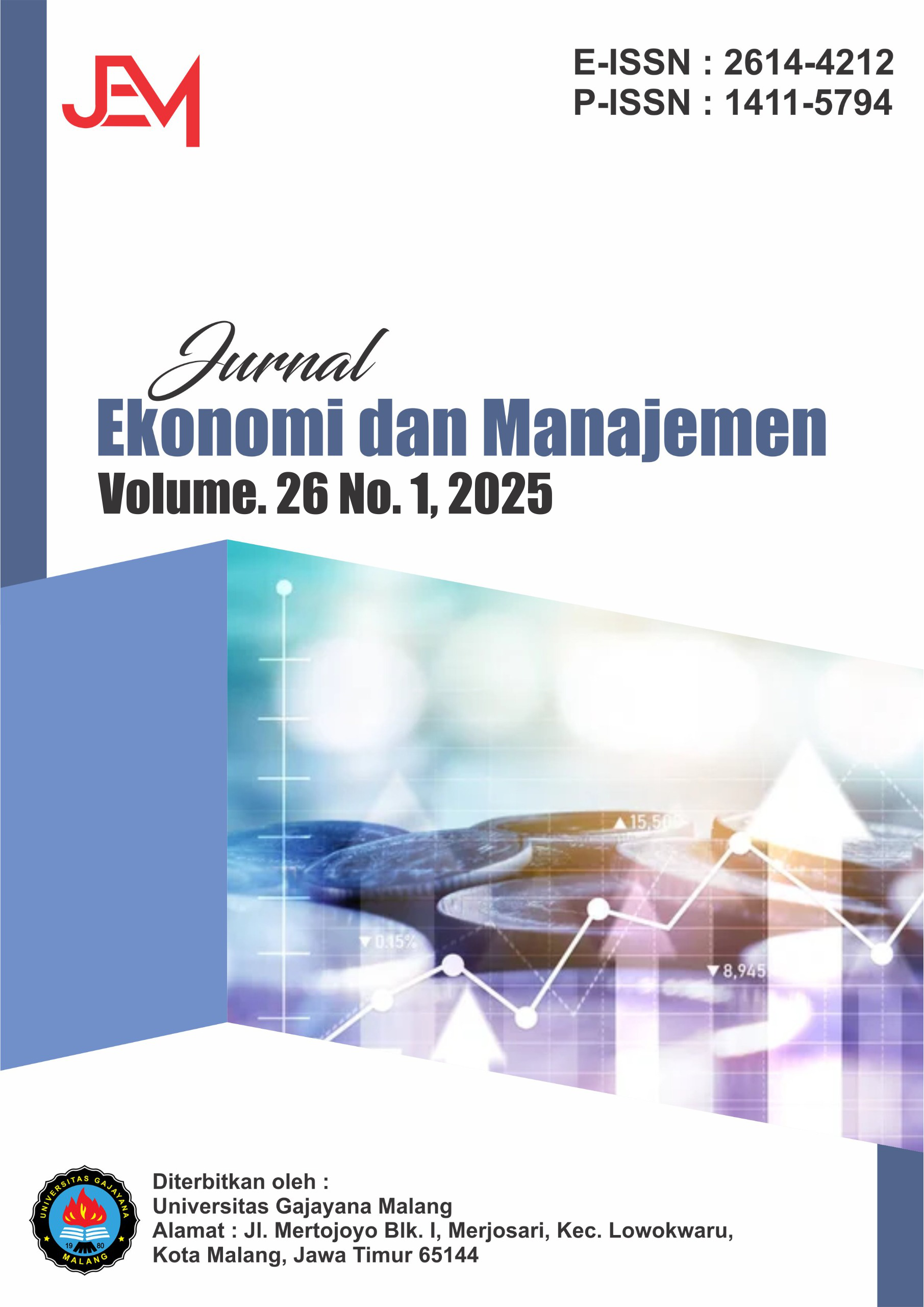 					View Vol. 26 No. 1 (2025): Jurnal Ekonomi dan Manajemen
				